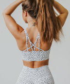 Astoria LUXE IGNITE Sports Bra - White Speckle