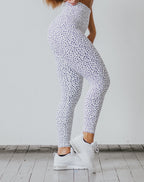 Astoria LUXE IGNITE Full Length Legging - White Speckle