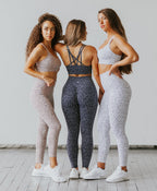Astoria LUXE IGNITE Full Length Legging - Black Speckle