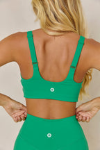 Astoria LUXE BALANCE Staple Sports Bra - Palm Green