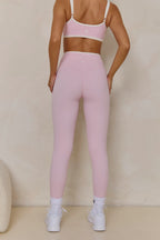 Astoria LUXE BALANCE Full Length Legging - Pink/Cream