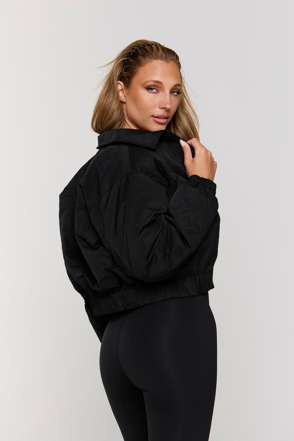 Astoria Bomber Jacket - Black