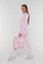 Puffer Tote Bag - Pink