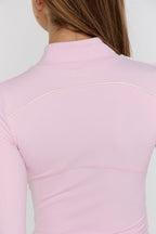 Astoria Airvíve Half Zip Jacket - Pink/Cream