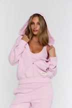 Astoria FormFleece Zip Hoodie - Powder Pink