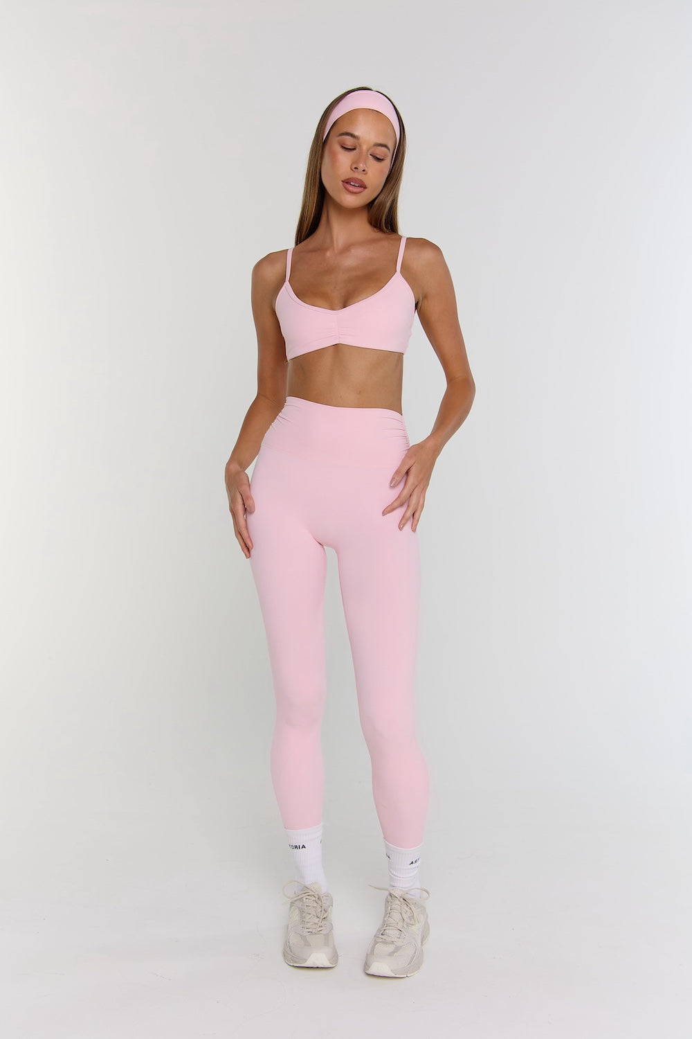 Astoria Airvíve Ruched Legging - Sweetheart Pink