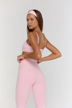 Astoria Airvíve Ruched Micro Sports Bra - Sweetheart Pink