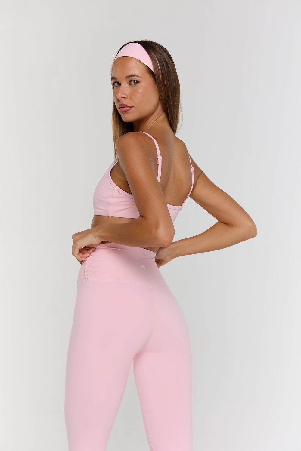 Astoria Airvíve Ruched Micro Sports Bra - Sweetheart Pink