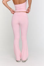 Astoria Airvíve Foldover Flare Legging - Sweetheart Pink