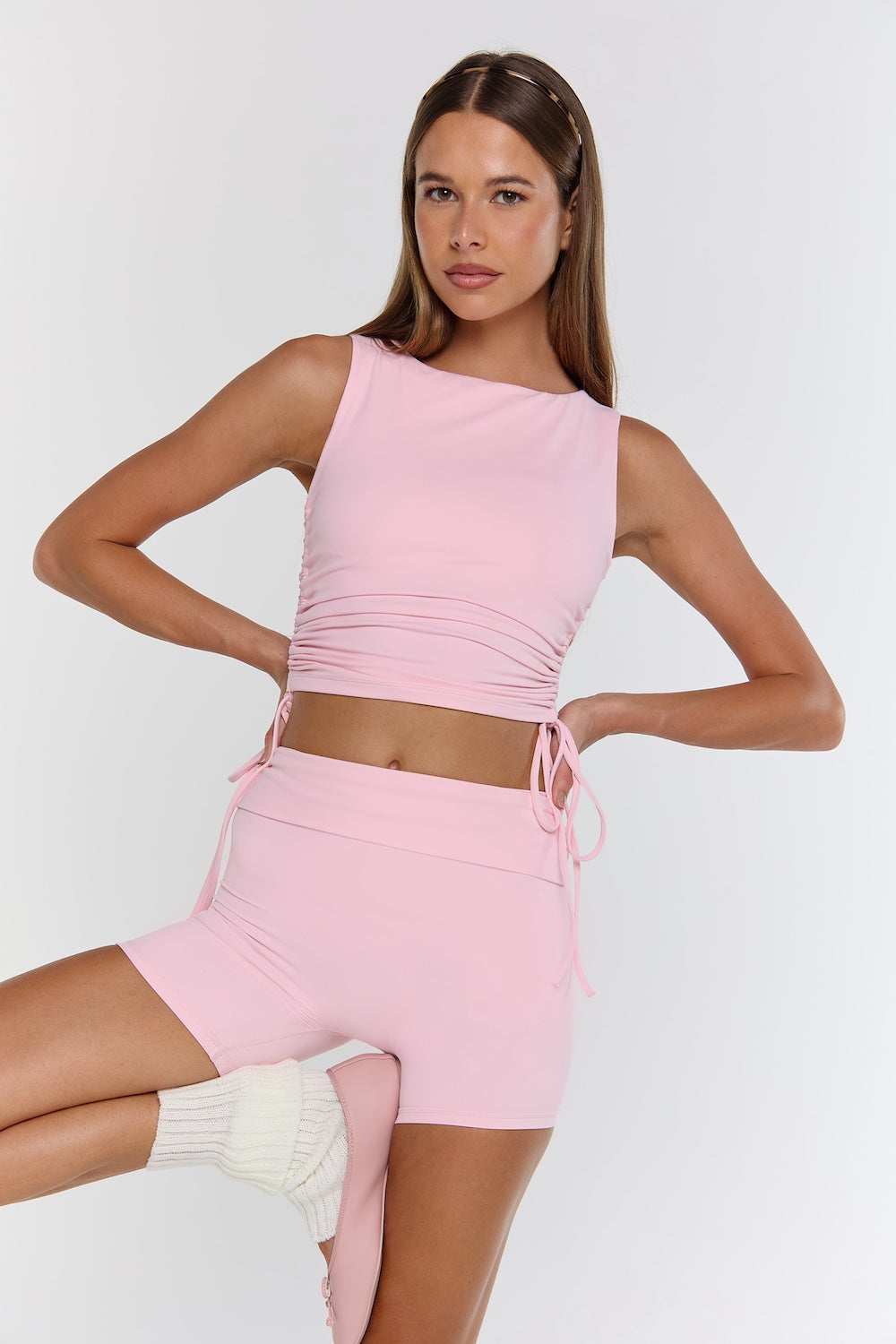Astoria Airvíve Foldover Micro Short - Sweetheart Pink