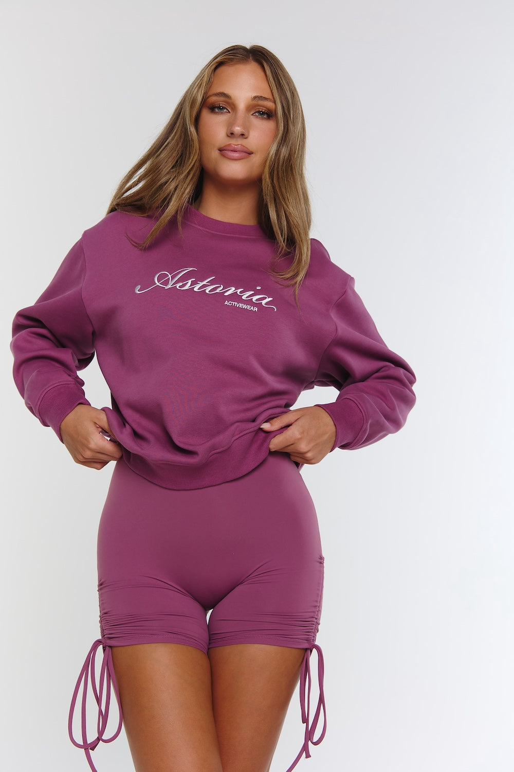 Astoria Crewneck Sweatshirt - Sugarplum