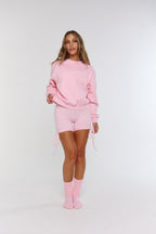 Astoria Crewneck Sweatshirt - Sweetheart Pink