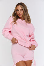 Astoria Crewneck Sweatshirt - Sweetheart Pink