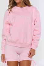 Astoria Crewneck Sweatshirt - Sweetheart Pink