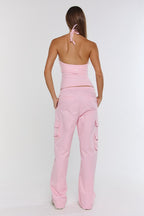 Astoria Cargo Pant - Sweetheart Pink