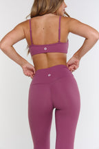 Astoria Airvíve Ruched Legging - Sugarplum