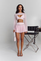 Astoria Knit Shrug - Angel Pink