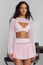 Astoria Knit Shrug - Angel Pink