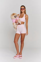 Astoria Airvíve Rhinestone Micro Short - Angel Pink