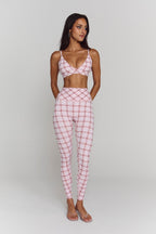 Astoria Airvíve Icon Sports Bra - Princess Pink Plaid