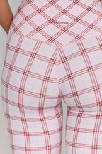 Astoria Airvíve Autograph Flare Legging - Princess Pink Plaid