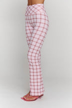 Astoria Airvíve Autograph Flare Legging - Princess Pink Plaid