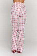 Astoria Airvíve Autograph Flare Legging - Princess Pink Plaid