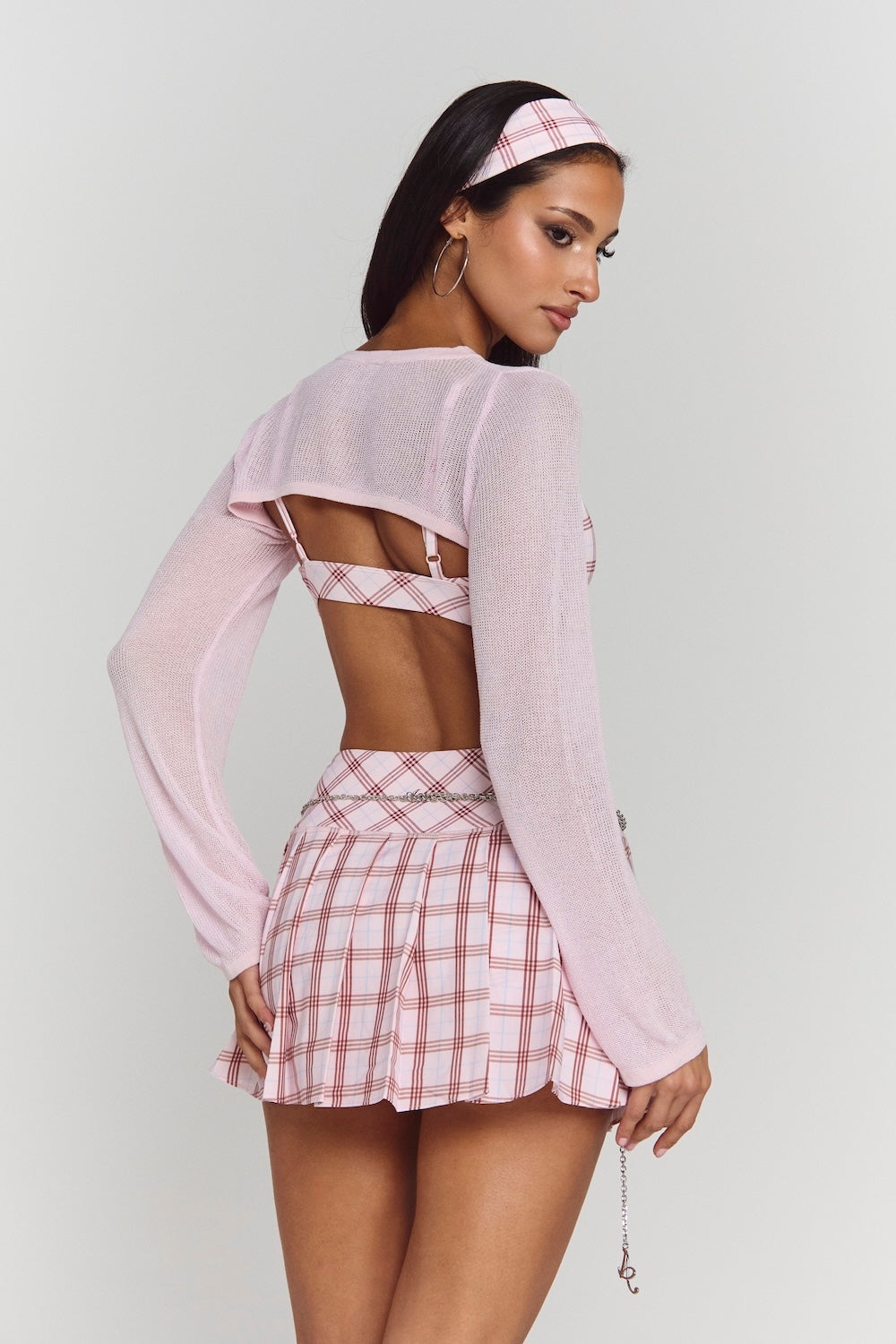 Astoria Knit Shrug - Angel Pink