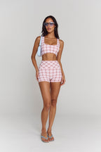 Astoria Airvíve Autograph Sports Bra - Princess Pink Plaid