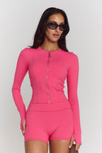 Astoria Airvíve A-List Zip Jacket - Popstar Pink