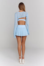 Astoria Airvíve Micro Pleated Skort - Laguna Blue