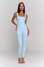 Astoria Airvíve Square Neck Tank - Laguna Blue
