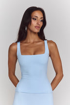 Astoria Airvíve Square Neck Tank - Laguna Blue