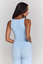 Astoria Airvíve Square Neck Tank - Laguna Blue