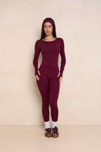 Astoria Airvíve Halter Sports Bra - Burgundy