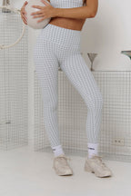 Astoria LUXE BALANCE Full Length Legging - Jade Gingham