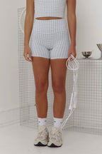 Astoria LUXE BALANCE Short - Jade Gingham