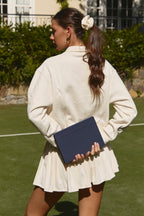 Astoria Airvíve Varsity Pleated Skort - Cream