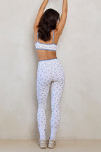 Astoria LUXE BALANCE Minimalist Sports Bra - Blueberry Gingham