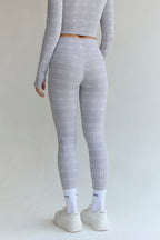 Astoria Airvíve Pocket Legging - Grey Plaid