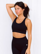Astoria VELOCITY Seamless Sports Crop - Black