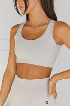 Astoria VELOCITY Seamless Sports Crop - Beige
