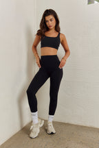 Astoria LUXE BALANCE Full Length Pocket Legging - Black