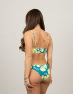 Hibiscus Sport Top - Marine