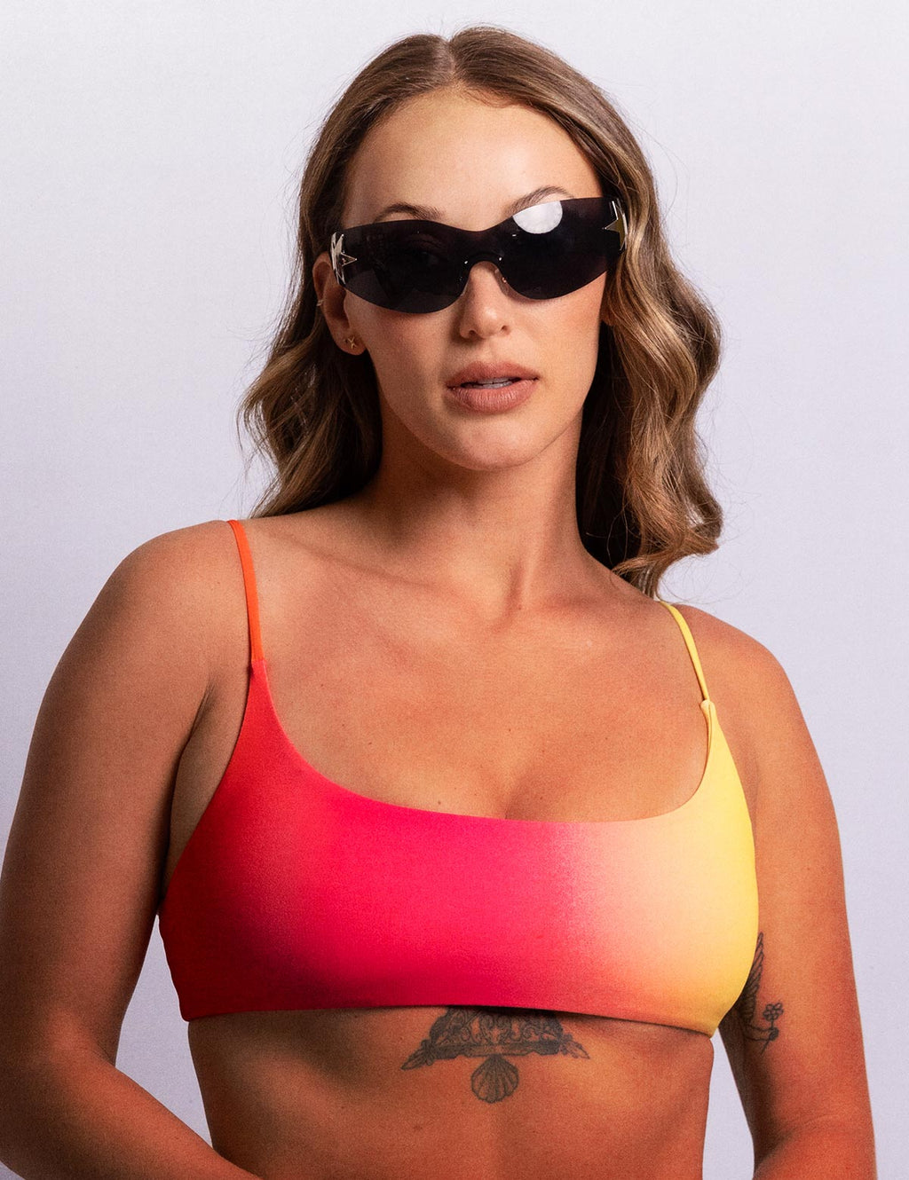 Gradient Pink Sport Top